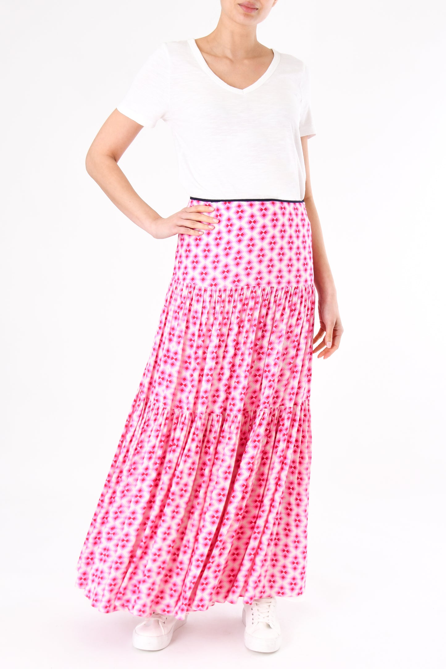MAXI EMMA SKIRT | CRAZY PAV PRINT
