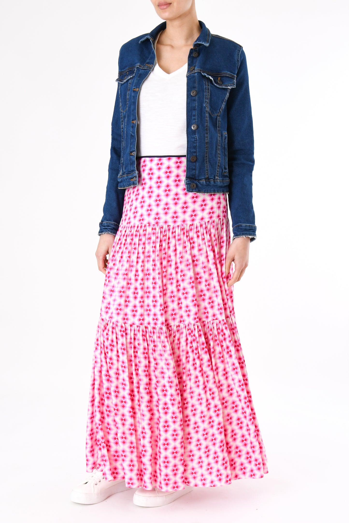 MAXI EMMA SKIRT | CRAZY PAV PRINT