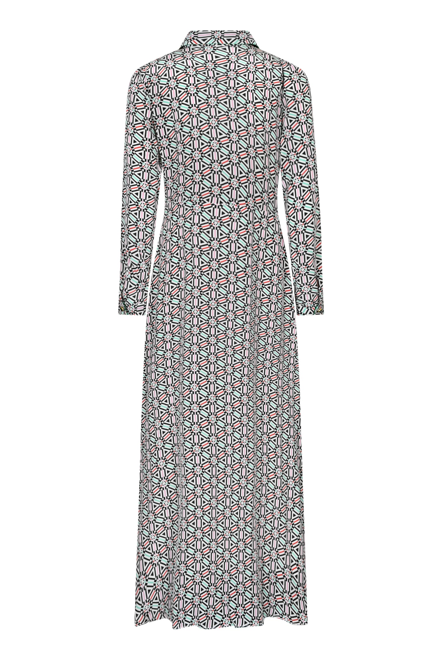 MAXI LUCINDA SHIRT DRESS | COGILE PRINT