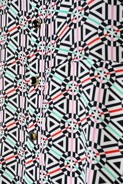 MAXI LUCINDA SHIRT DRESS | COGILE PRINT