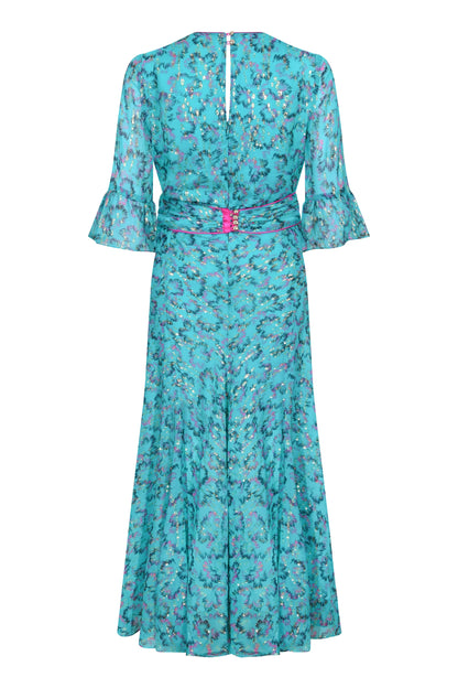 MIDI MILLIE DRESS | AWAKENING PRINT