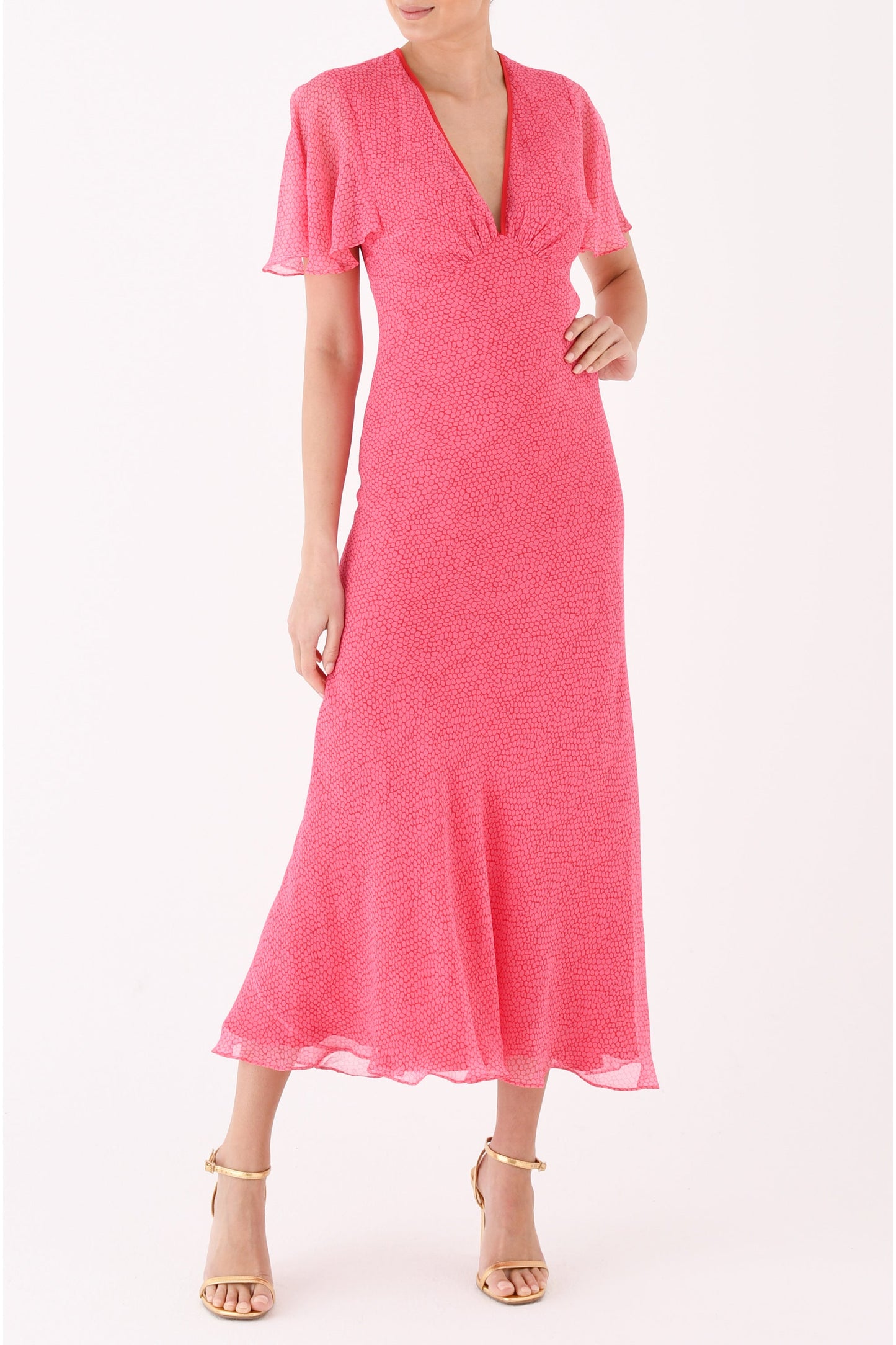 MIDI TAMMIM DRESS | ORGANIC PRINT