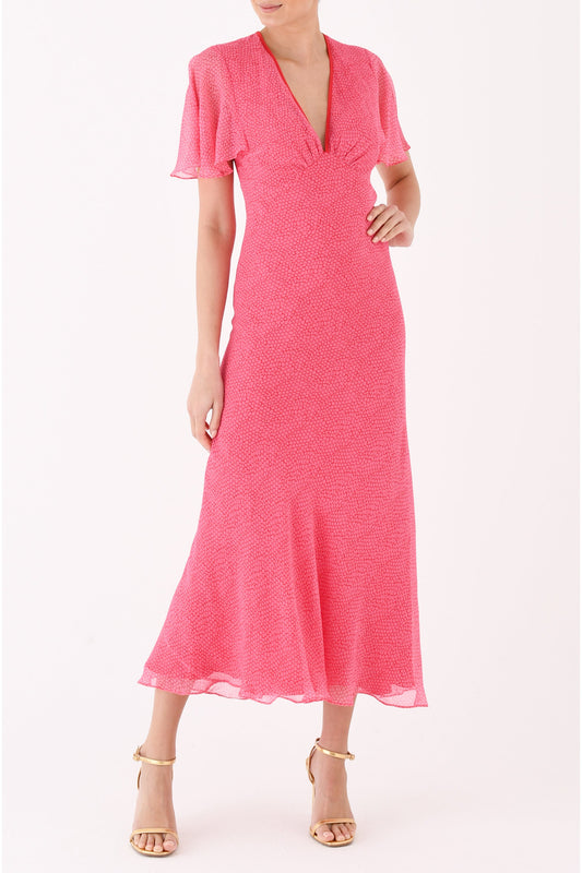 MIDI TAMMIM DRESS | ORGANIC PRINT