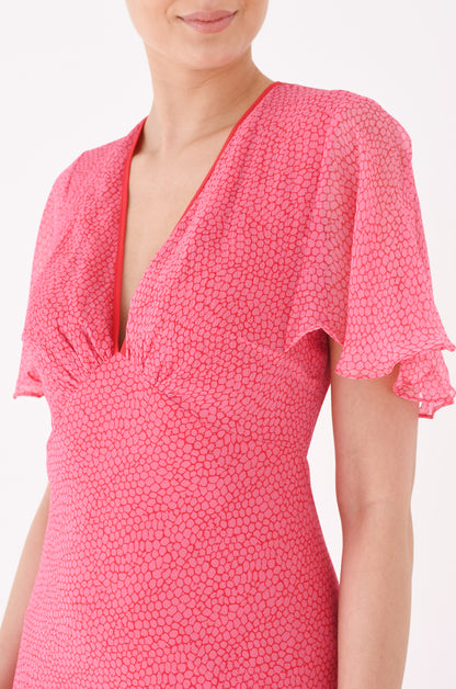 MIDI TAMMIM DRESS | ORGANIC PRINT