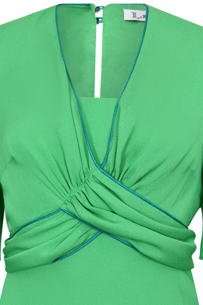 MILLIE DRESS | GRASS GREEN