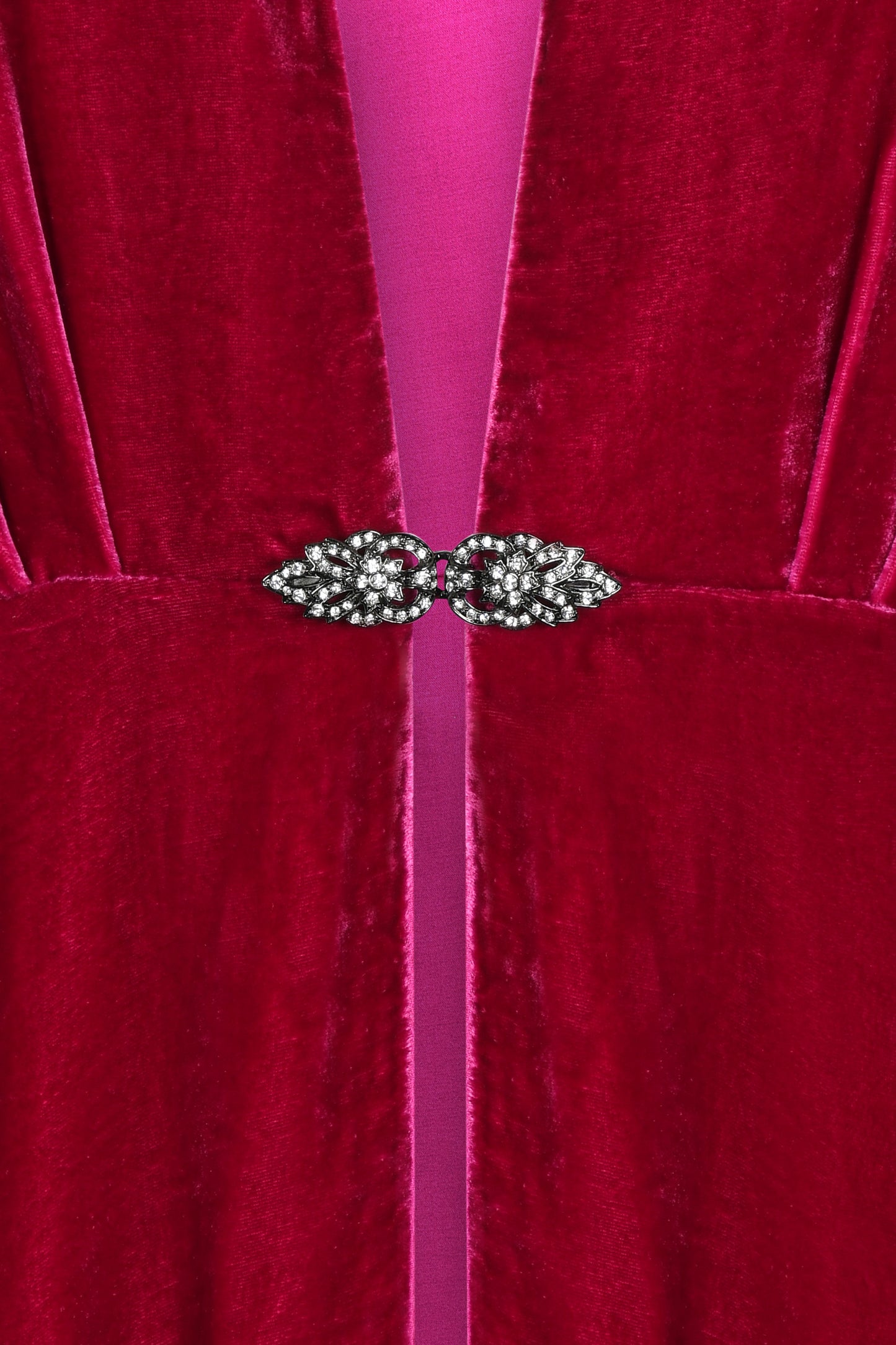 NEW DULWICH COAT | PINK VELVET