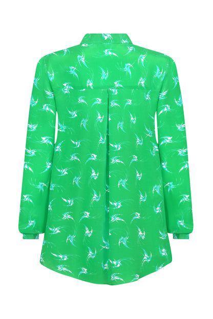 SILKY TOP | LOVEBIRDS PRINT