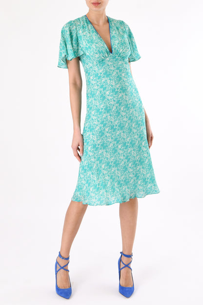TAMMIM DRESS | FLUTTER PRINT