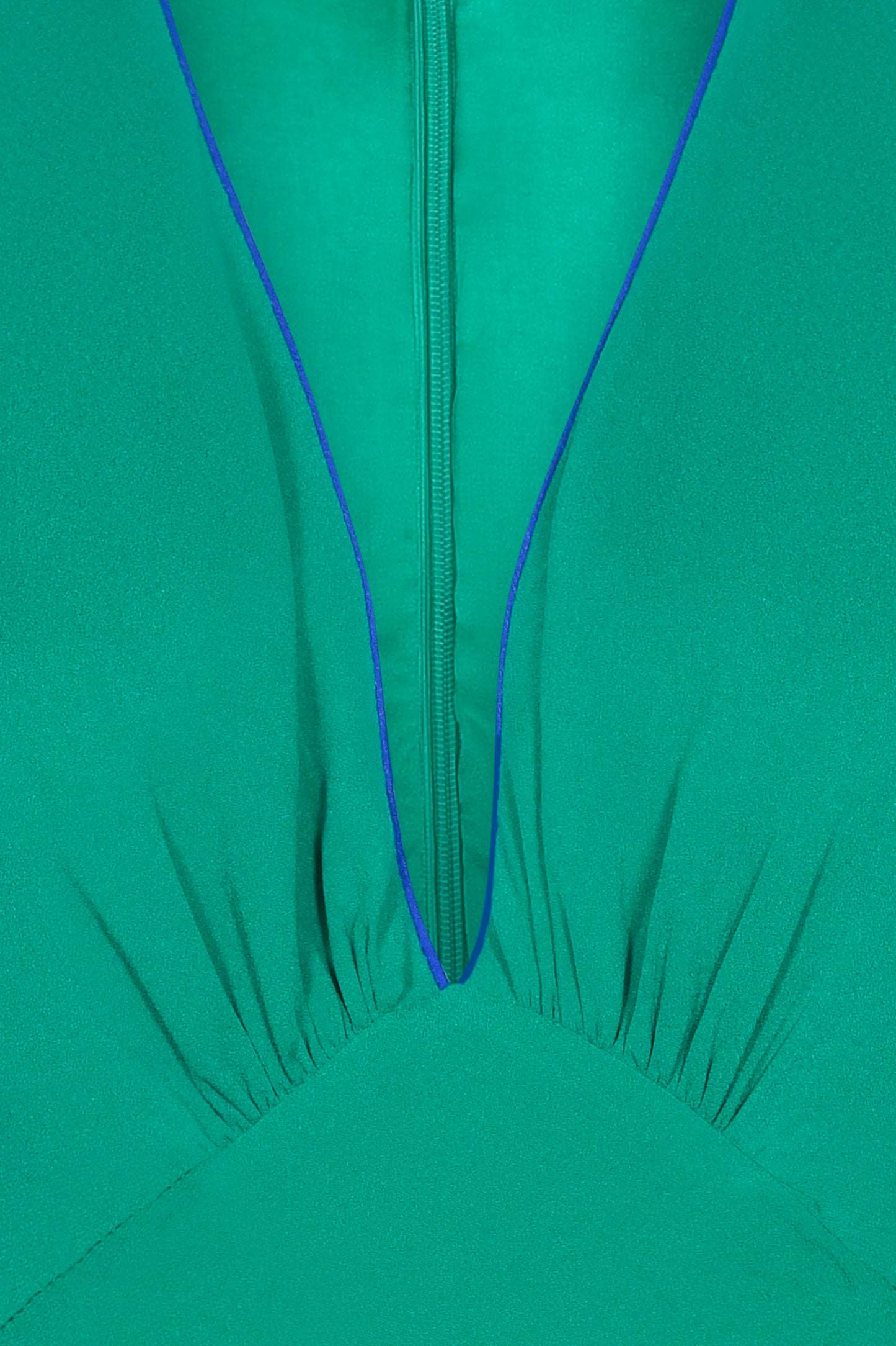 TAMARA DRESS | BRIGHT GREEN SILK GEORGETTE