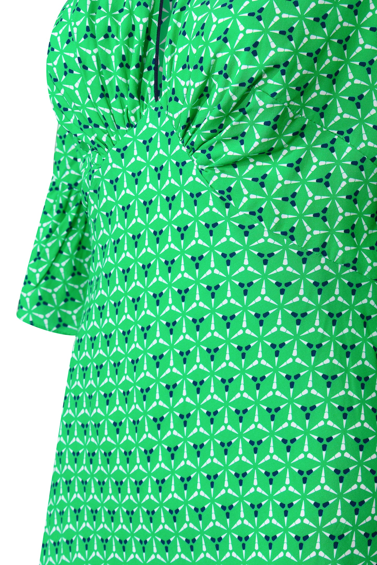 TAMARA DRESS | SPINNING PRINT RAYON