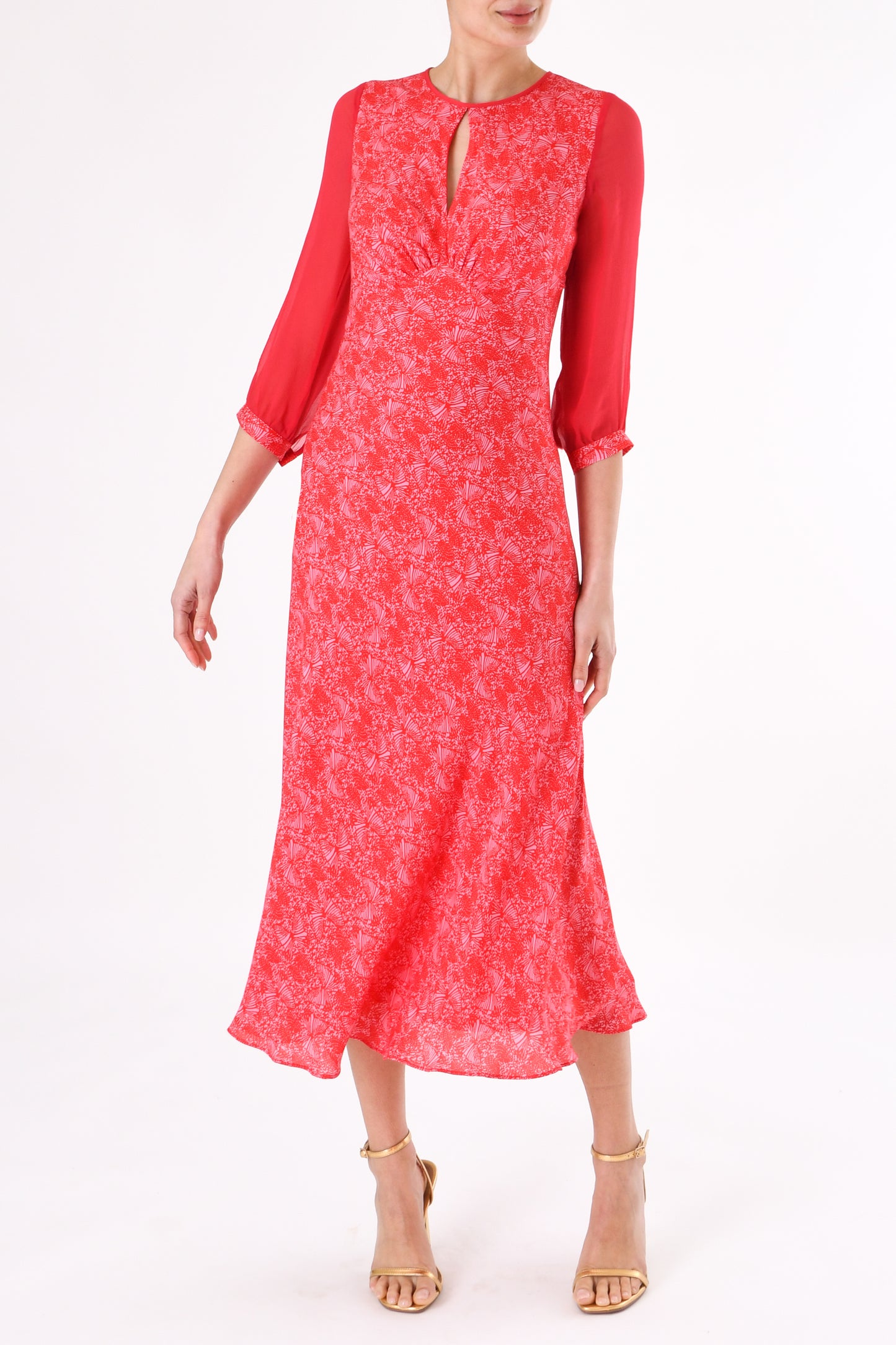 TILTAM DRESS | FLUTTER PRINT
