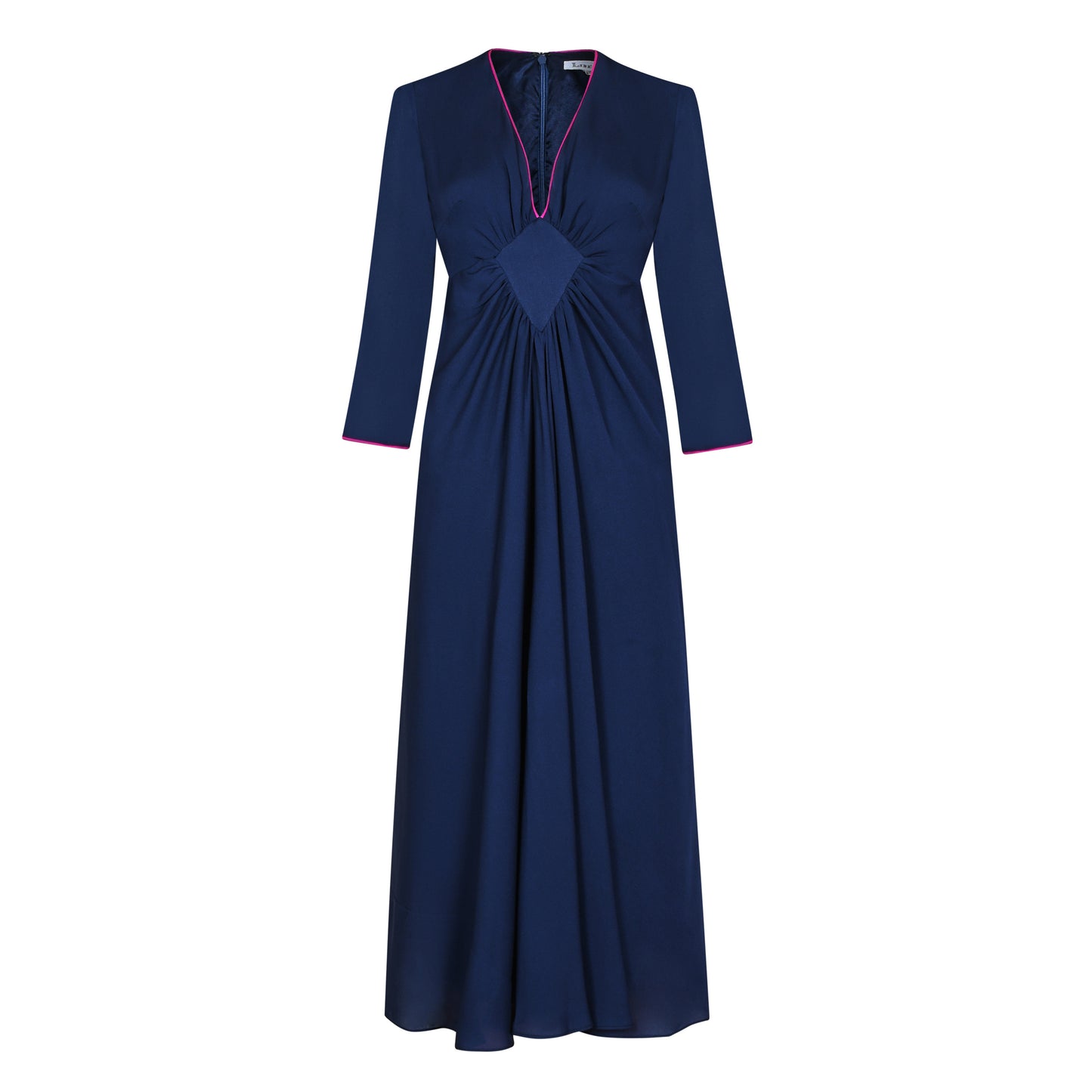 JESSIE DRESS | NAVY SILK GEORGETTE