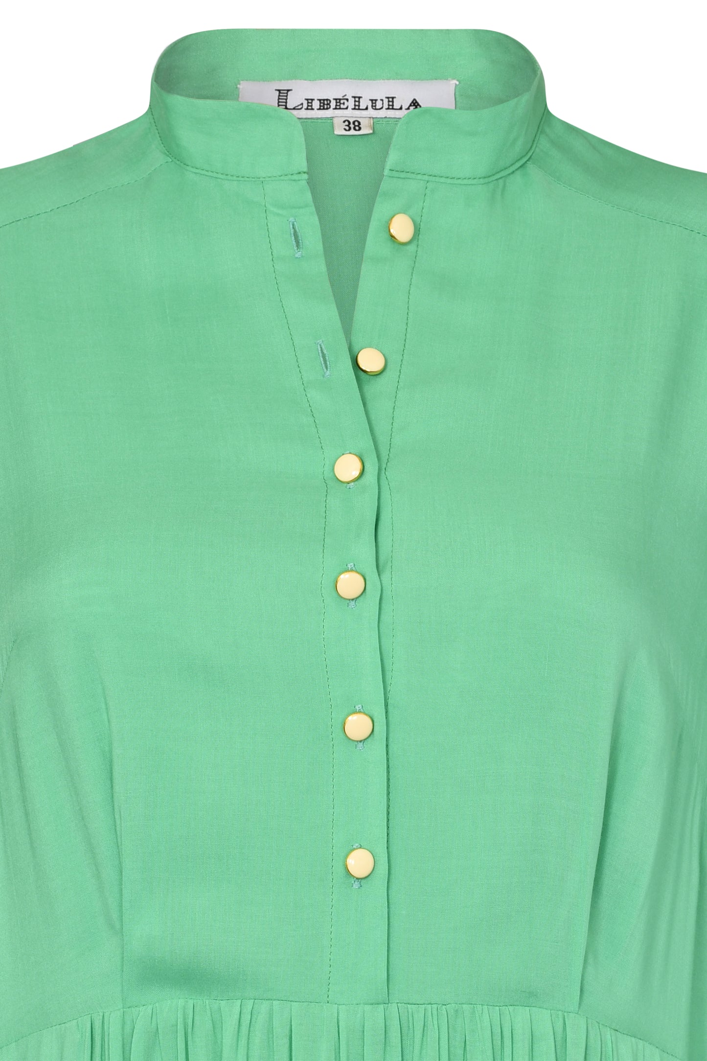 ANASTASIA DRESS | SEA GREEN RAYON