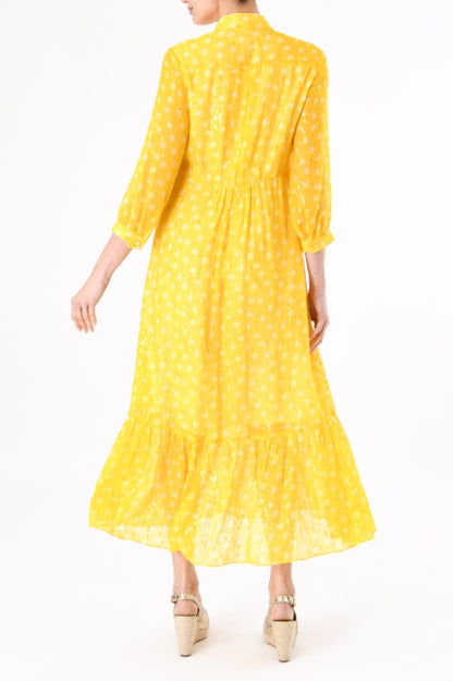 LONGER ANASTASIA DRESS | MOROCCAN STAR PRINT