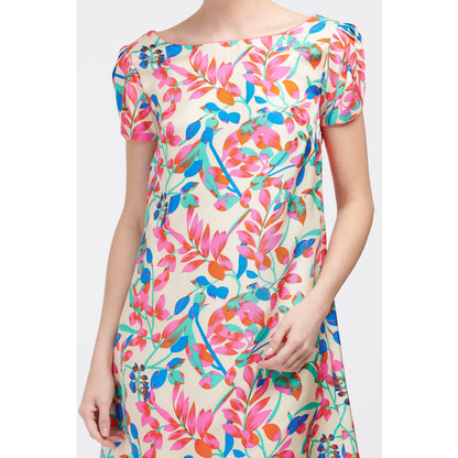 ANOUSHKA SHIFT DRESS | TROPICAL PRINT
