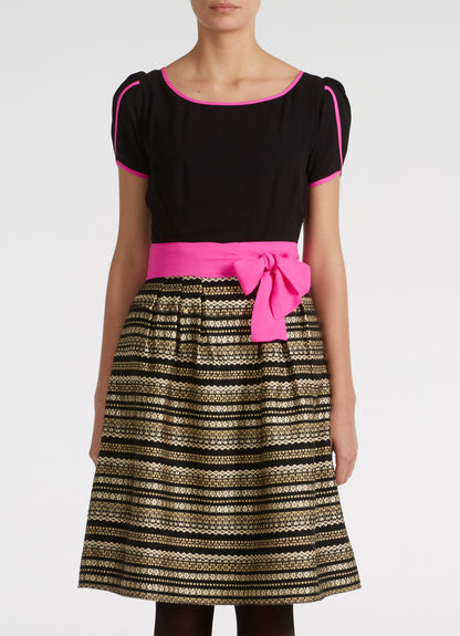 BEATRIX DRESS | GOLD BOUCLE