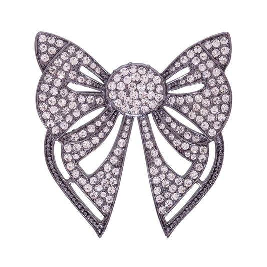 LARGE BOW BROOCH