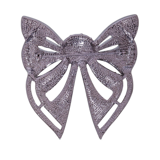 LARGE BOW BROOCH