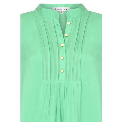 CHLOE DRESS | SEA GREEN RAYON