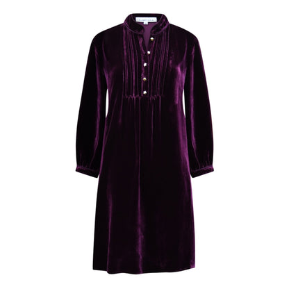 CHLOE DRESS | SHERIFF RED VELVET