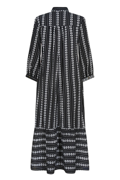 LONGER CLAUDE DRESS | EMBROIDERED COTTON