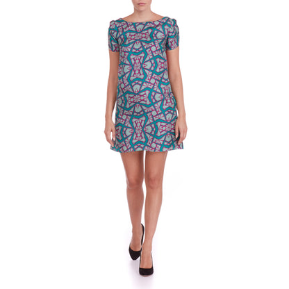 ANOUSHKA SHIFT DRESS | KALAIDOSCOPE PRINT