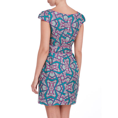 FLORENCE DRESS | KALEIDOSCOPE PRINT
