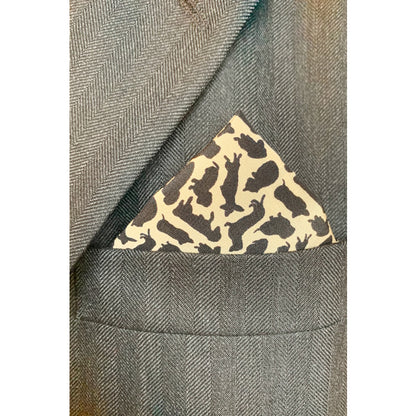 POCKET SQUARE - DOGGY PRINT