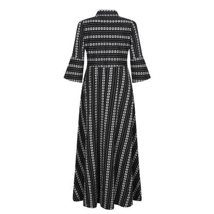 MAXI LUCINDA DRESS | EMBROIDERED COTTON