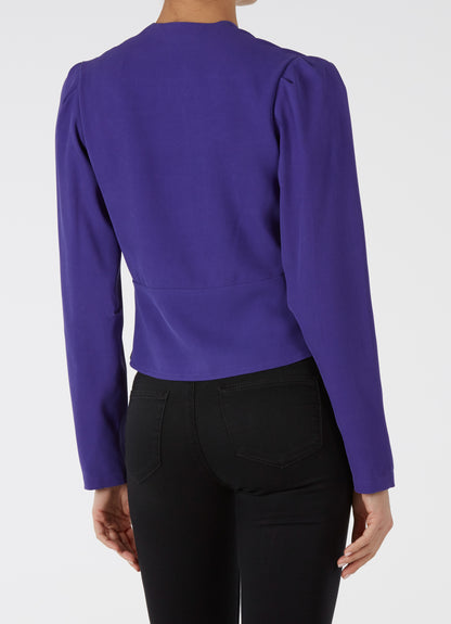 DULWICH JACKET | INDIGO SILK TWILL