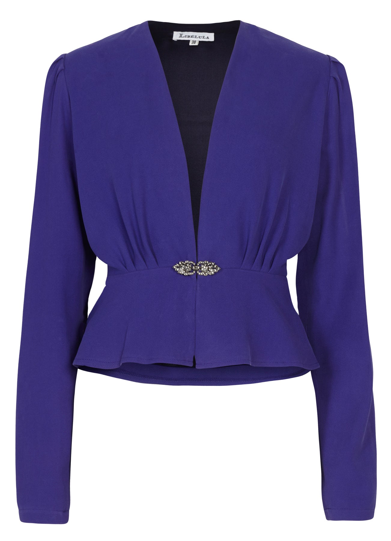 DULWICH JACKET | INDIGO SILK TWILL