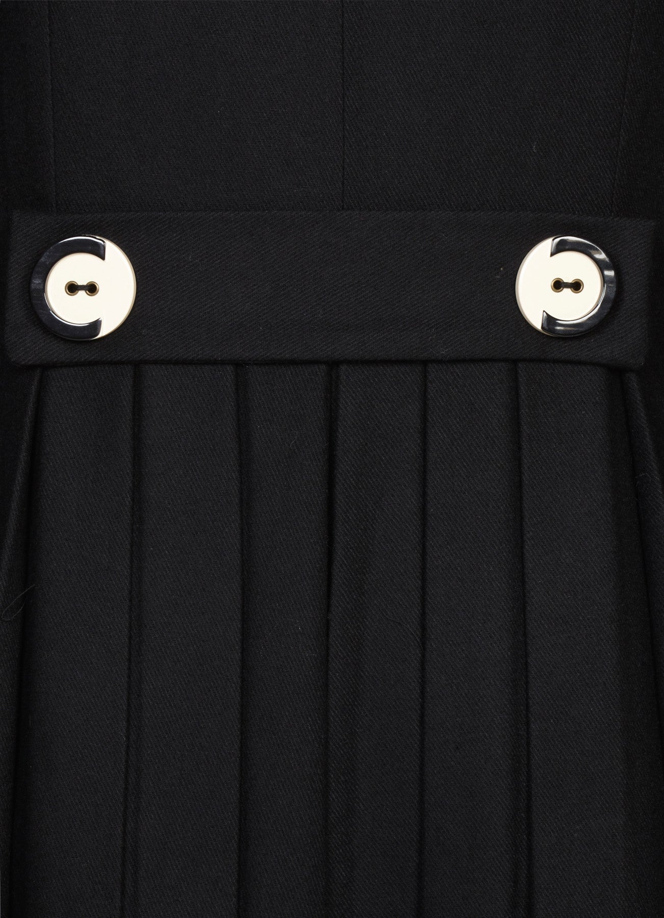 FARNDON COAT | BLACK WOOL