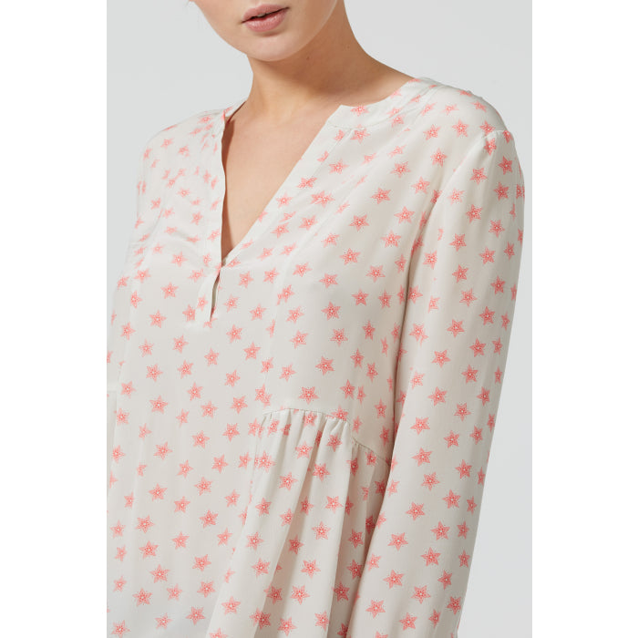 FELICITY TOP | DOTTY STAR PRINT