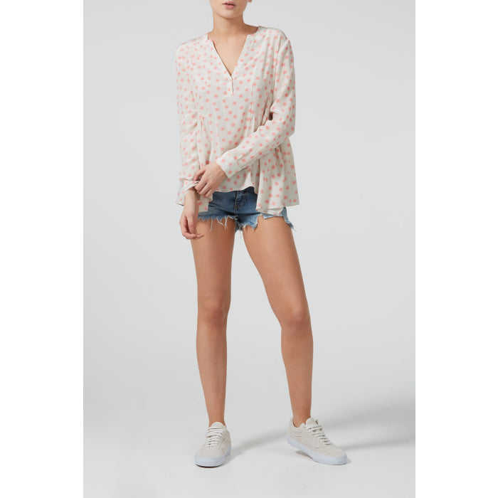 FELICITY TOP | DOTTY STAR PRINT