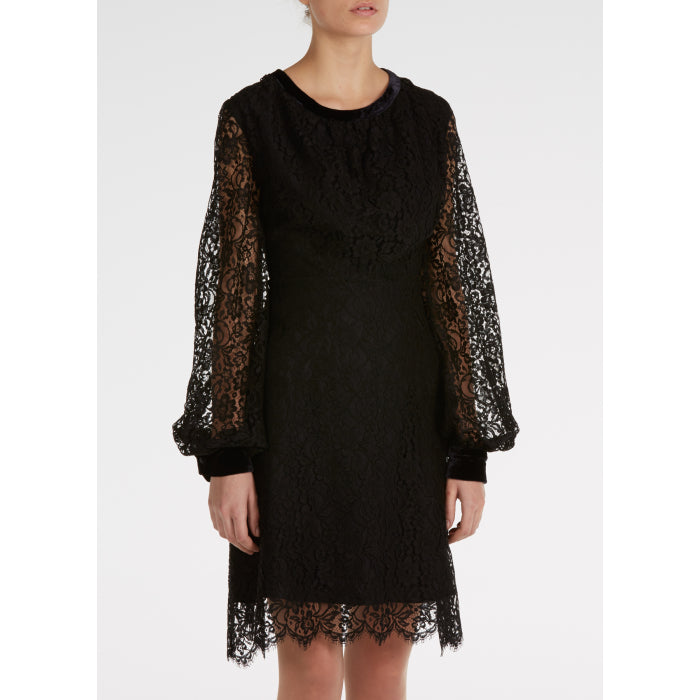 HARITA DRESS | BLACK LACE
