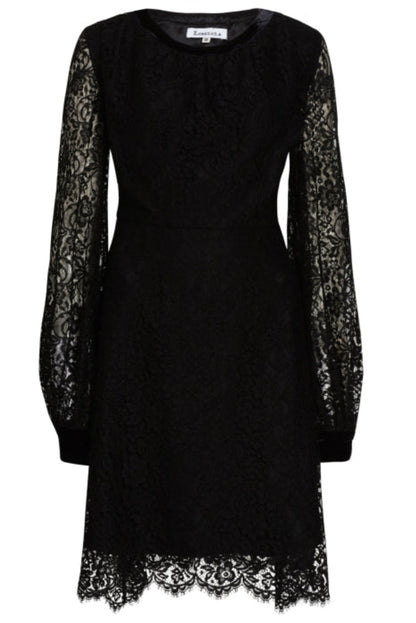 HARITA DRESS | BLACK LACE