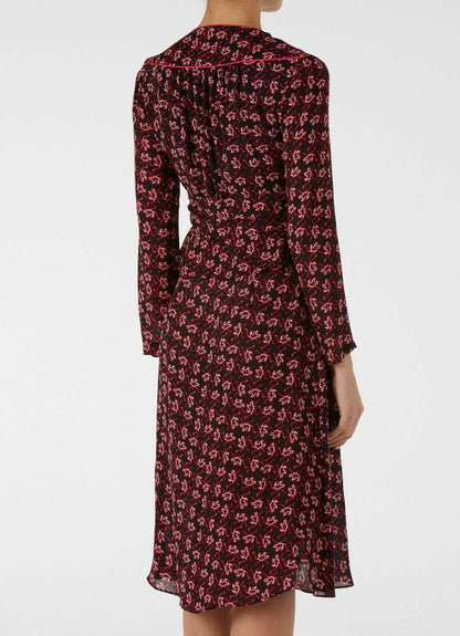 MIA DRESS | OSTRICH PRINT
