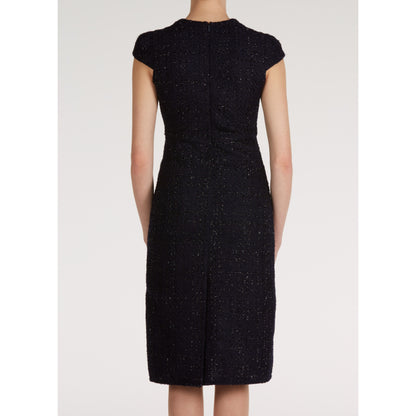 INDY DRESS | NAVY SPARKLE BOUCLE