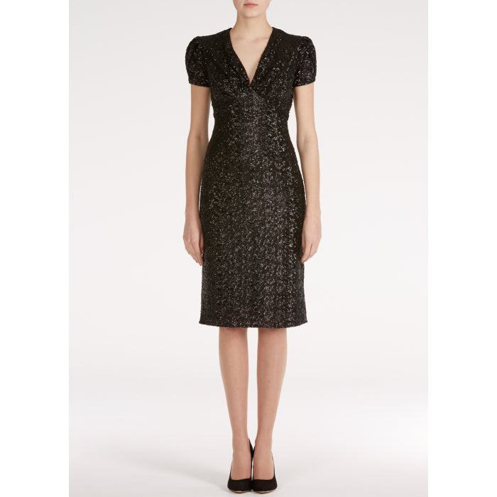 INDY DRESS | BLACK SEQUINS