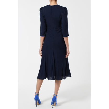 JESSIE DRESS | NAVY RAYON