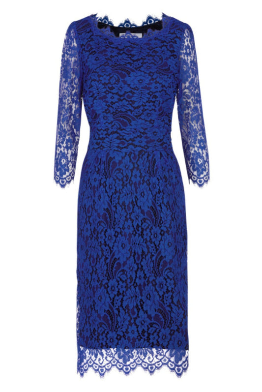 LONGER FLORENCE DRESS | BLUE LACE
