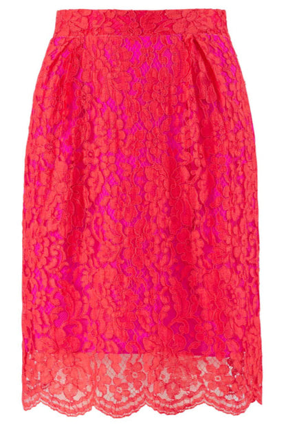 PENCIL SKIRT | LACE