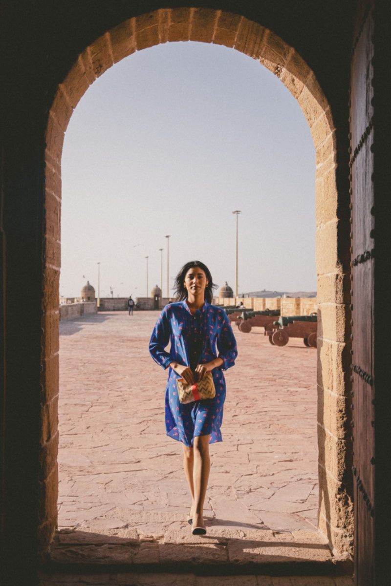 CHINKY DRESS | LOVEBIRDS PRINT