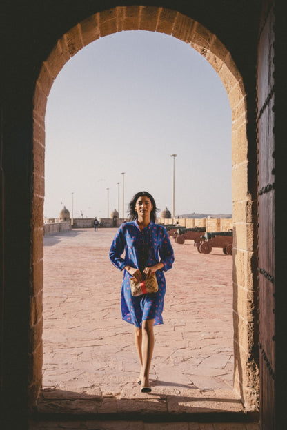 CHINKY DRESS | LOVEBIRDS PRINT