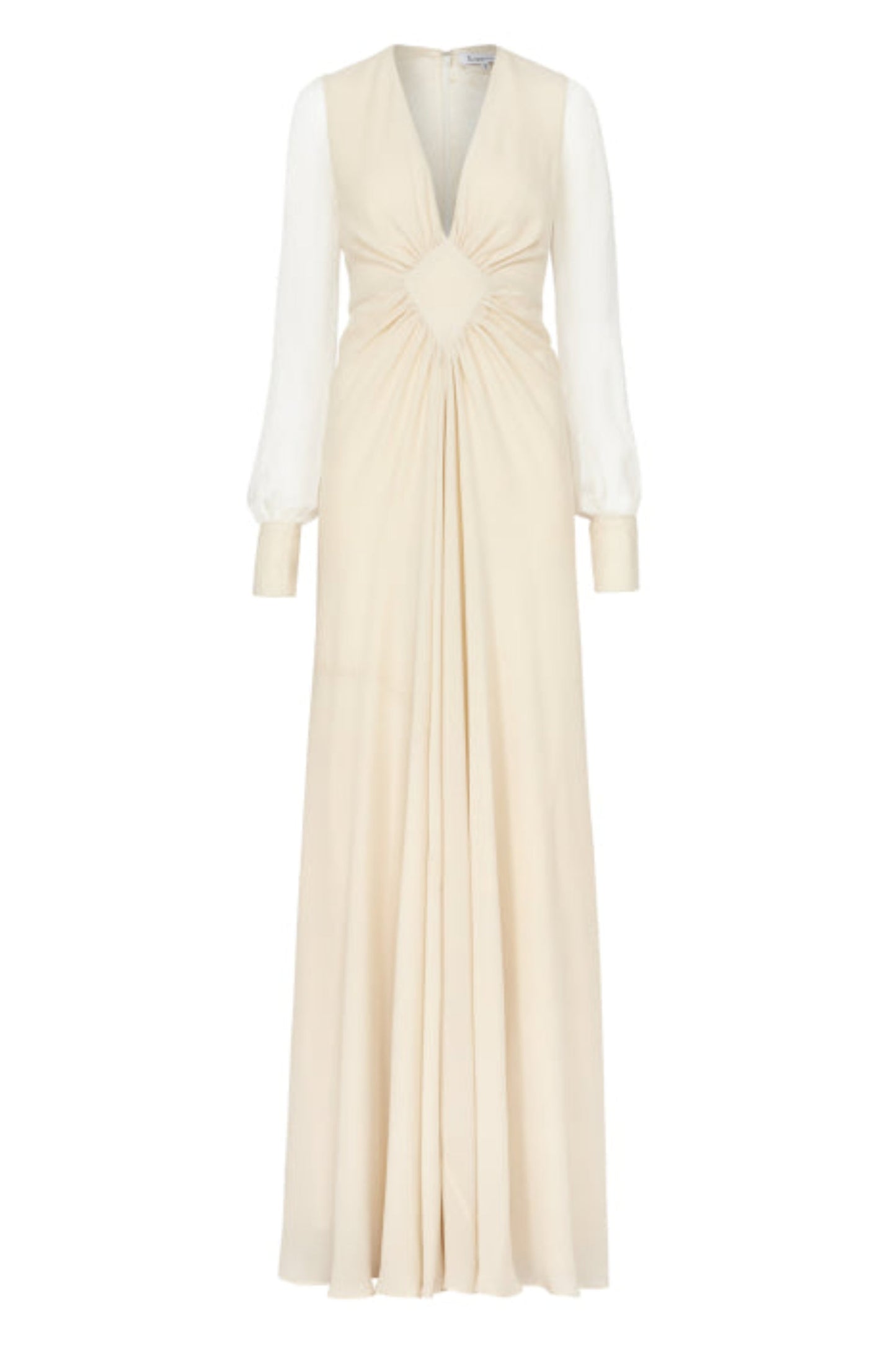 BRIDAL | LONG JESSIE DRESS | SILK GEORGETTE