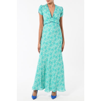 LONG MILLIE DRESS | FLUTTER PRINT