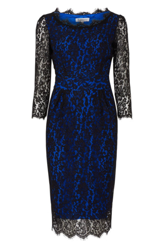 LONGER FLORENCE DRESS | BLACK LACE