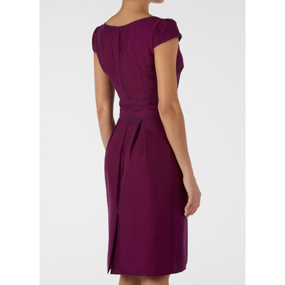 LONGER FLORENCE DRESS | SILK OTTOMAN