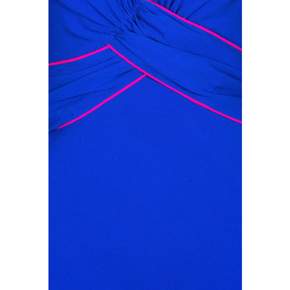 MILLIE DRESS | BRIGHT BLUE SILK GEORGETTE