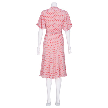 MIMA DRESS | PINK BUG PRINT